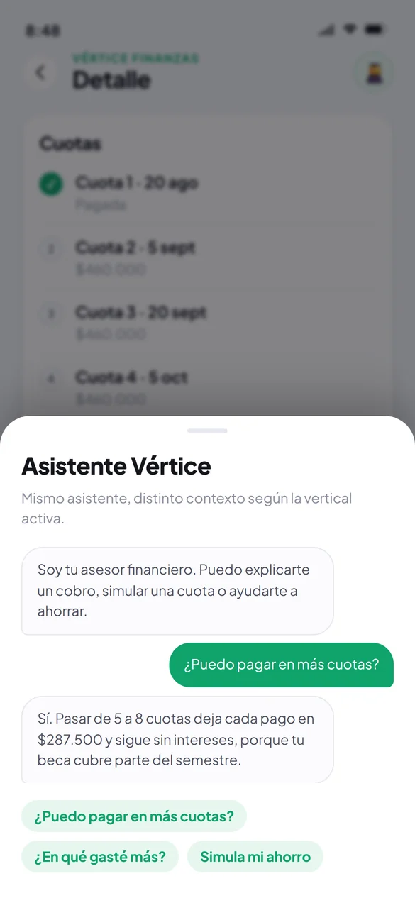 Asistente contextual
